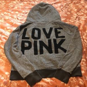 PINK Zip Up Hoodie